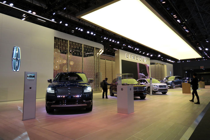 リンカーンブースの様子。