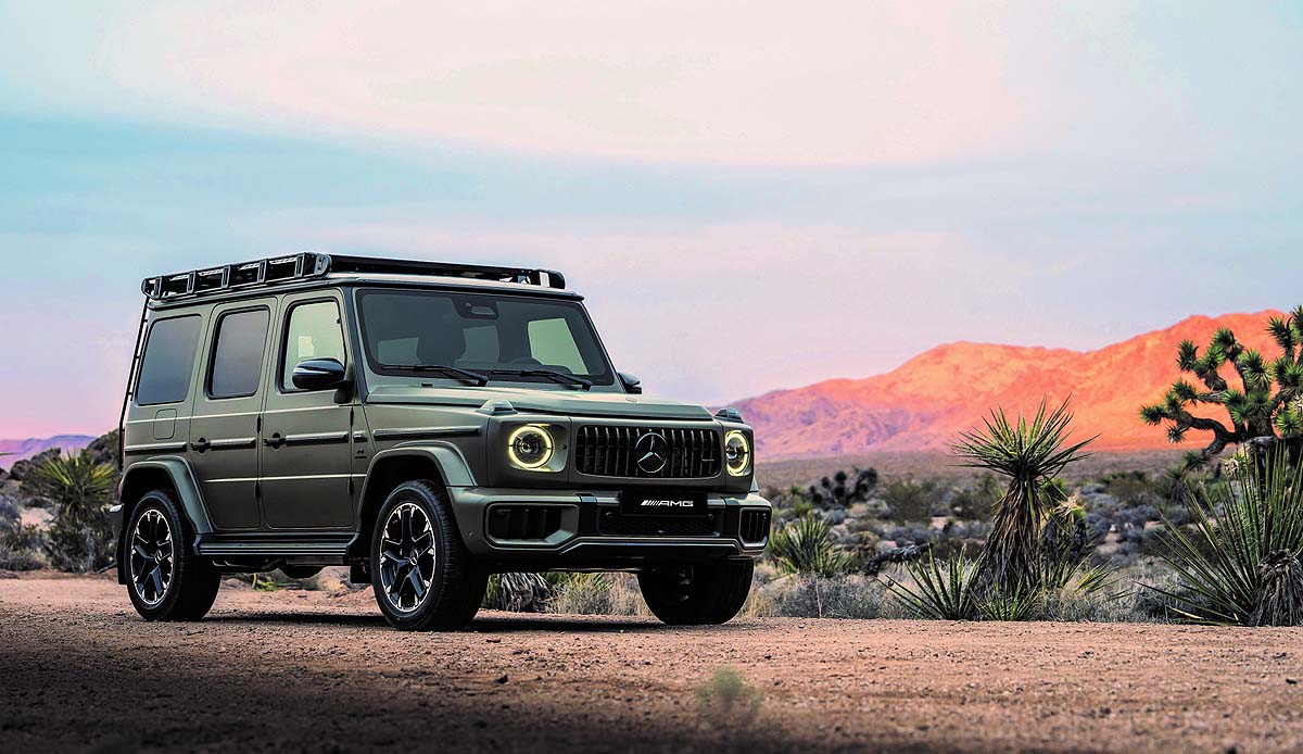 究極のオフローダー”感を強めた「メルセデスAMG G63」の限定車が登場