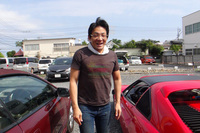 今回“赤い玉号”のマフラー製作を担当したキダスペシャルの岡田ピー。