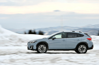 「XV 2.0i-S EyeSight」には、XVのラインナップで唯一18インチアルミホイールが装備される。