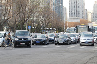 北京ではクルマの登録台数が毎日1000台以上ずつ増えている。ドイツ車、日本車、韓国車など、走るクルマはさまざま。
