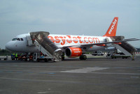 イギリスのLCC「イージージェット」。