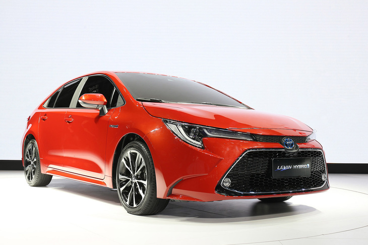 中国で「レビン」として販売される「カローラ」シリーズのセダン。全長4640×全幅1780×全高1435mm。