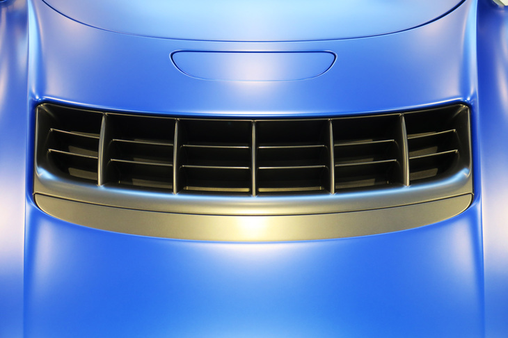 「アクティブ・エア・マネジメント・システム（AAMS）」のエアアウトレット。