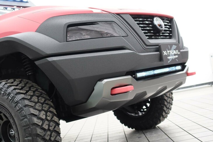 日産エクストレイル クローラー コンセプト（フロントまわり）