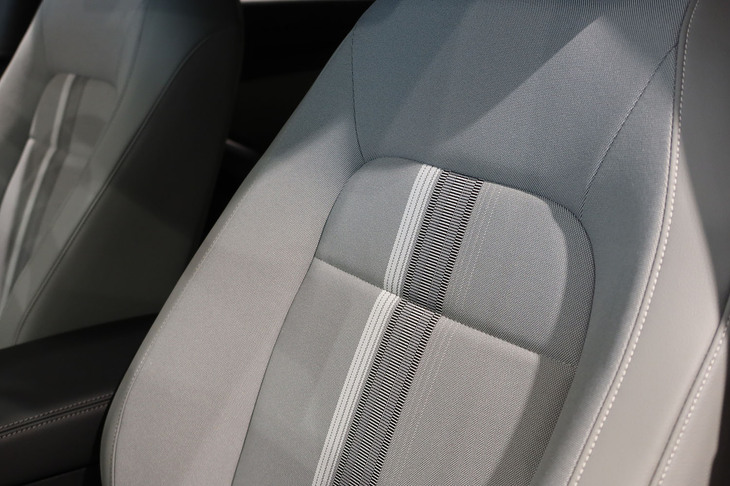 ミツオカM55ファーストエディションe：HEV LX（フロントシートの背もたれ）