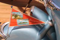 「SAIアンブロジーニ」に装着されていたイタリア中部トラシメーノ湖のペナント。