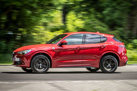 アルファ・ロメオ初のSUV「ステルヴィオ」。その車名は、アルプス山脈に位置するステルヴィオ峠に由来する。