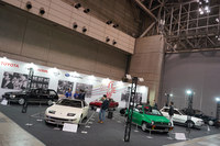 国内4メーカー、5ブランドによる共同企画展示のブース。