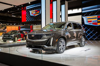 キャデラックの新しい3列シートSUV「XT6」。FFベースのプラットフォームを用いた大型のクロスオーバーモデルだ。