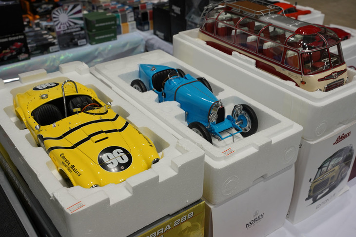 国際貿易のブース。