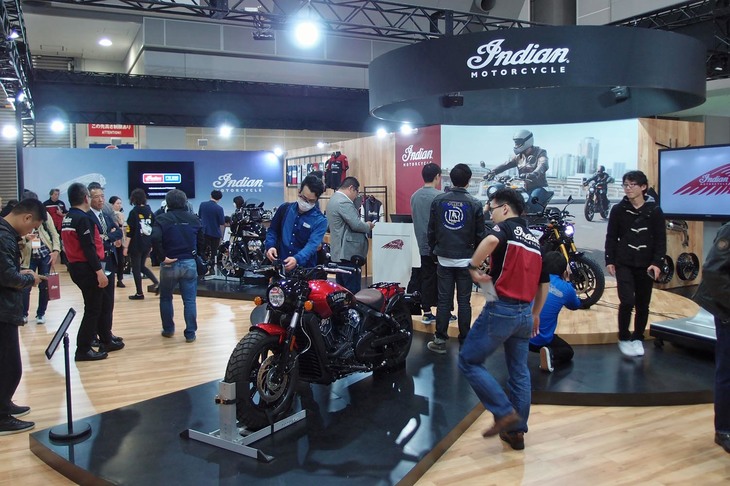 インディアンブースの様子。