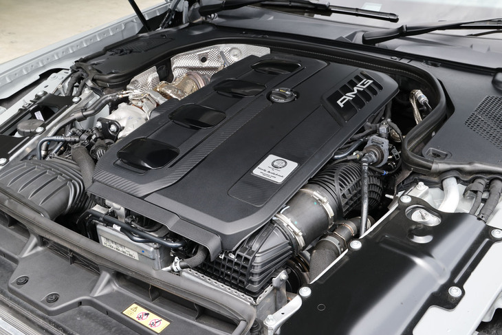 M139と呼ばれる「GT43クーペ」に搭載される2リッター直4ターボ。最高出力408PS、最大トルク500N・mを発生する。