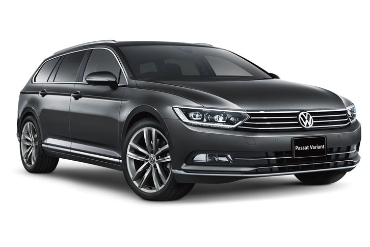 「パサートヴァリアントTSI エレガンスライン テックエディション」（マンガングレーメタリック）