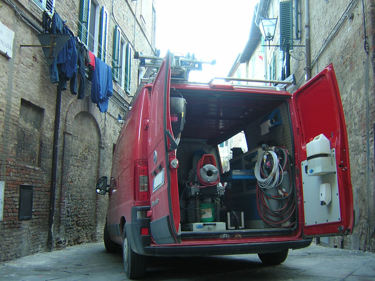 当然のことながら、各種作業車にも使われている。