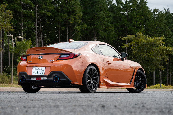 2023年8月に発表された、TOM'Sの新しいコンプリートカー「GR86 TS」。購入後のさらなる改良を考慮したライトチューンモデルで、TOM'Sは「さまざまなスタイルや走行フィールドに対応できる拡張性を備えたベースコンプリートカー」としている。