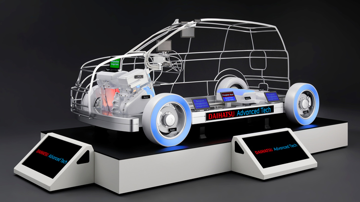 モックアップモデル「DAIHATSU ADVANCED TECH」