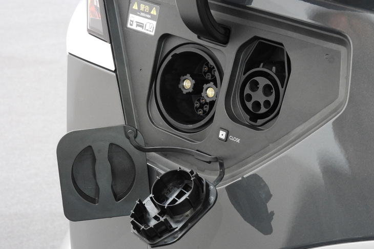 ヒョンデ・アイオニック5（充電口）