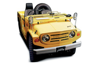 初代「スズキ・ジムニー」。