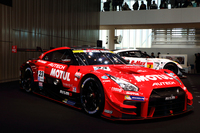 新たに開発された、SUPER GT GT500クラスの参戦マシン。その戦闘力が注目される。
