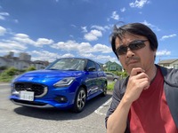 新型の「スズキ・スイフト」（写真）と「ホンダ・アコード」は真剣に欲しいと思った。