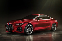 BMWが「コンセプト4」を世界初公開　スポーティーな2ドアクーペのコンセプトモデル【フランクフルトショー2019】