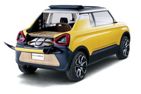 スズキの新コンセプト軽、マイティデッキ登場【東京モーターショー2015】の画像