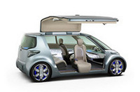 【東京モーターショー2005プレビュー】燃料電池＋インホイールモーター「トヨタ Fine-X」の画像