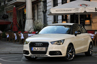 ターゲットとして女性も強く意識されているという「アウディA1」。そのスタート価格は1万5800ユーロ（約175万円）となっている。