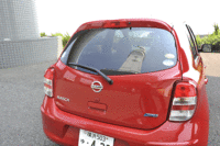 クリックするとシートアレンジによる荷室の変化が見られます。