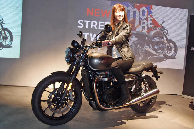 トライアンフ・ストリートツイン」の2019年モデル登場 【ニュース トライアンフ・ストリートツイン」の2019年モデル登場 【ニュース