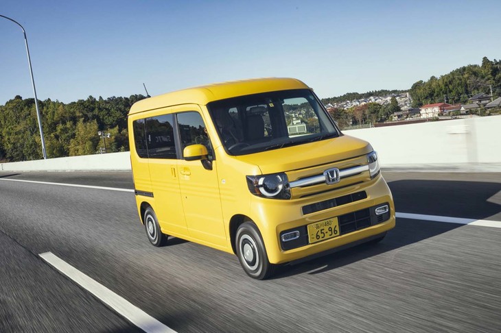 低・中速域の力強さが自慢の「N-VAN」だが、体感できる加速感はそこそこ。