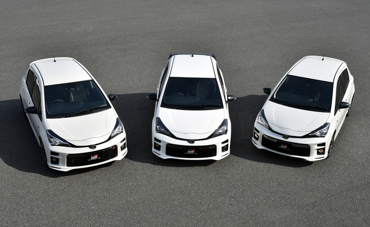 
	コンパクトハッチバック「ヴィッツ」には、3種類の「GR」シリーズがラインナップされる。写真左から、「ヴィッツGRスポーツ“GR”」、「ヴィッツ“GRMN”」（プロトタイプ）、そして「ヴィッツGRスポーツ」。
	