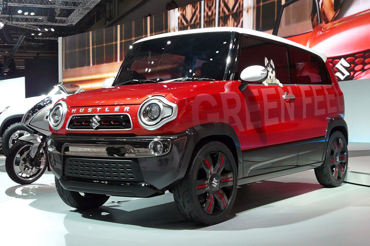 2013年のショーにはまさかの“クーペボディー”も出展されていた。これも発売されたら面白かったのに。