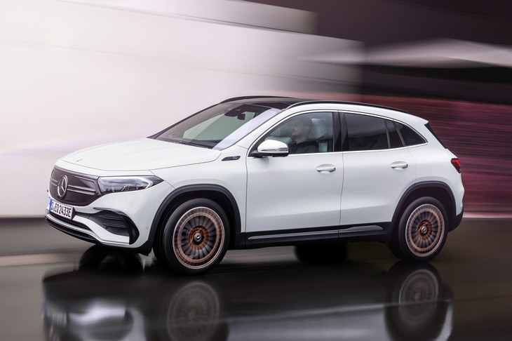 メルセデス・ベンツEQA250エディション1（写真は欧州仕様）