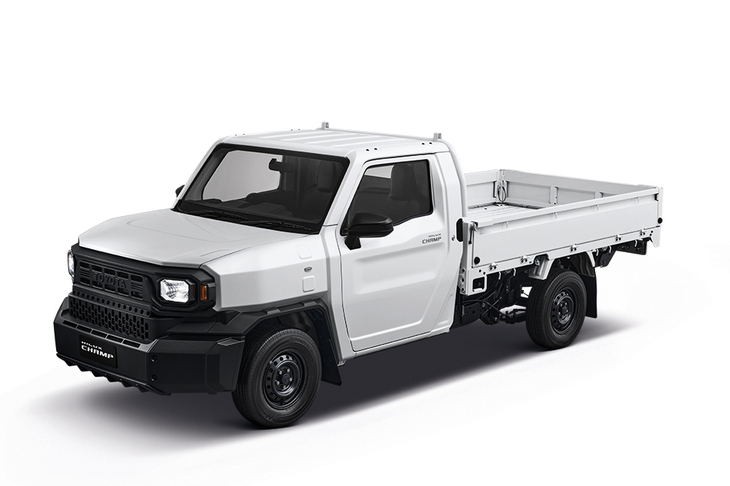 「ランドクルーザー“FJ”」と同じくタイで生産され、「IMV」系のプラットフォームを用いる「ハイラックス チャンプ」。そこはかとなく、ランクルFJに似てる？