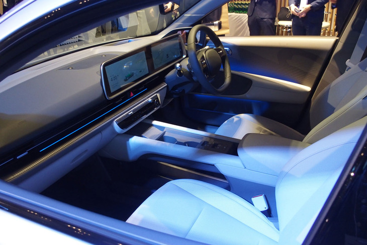 ヒョンデ・アイオニック6（インテリア）