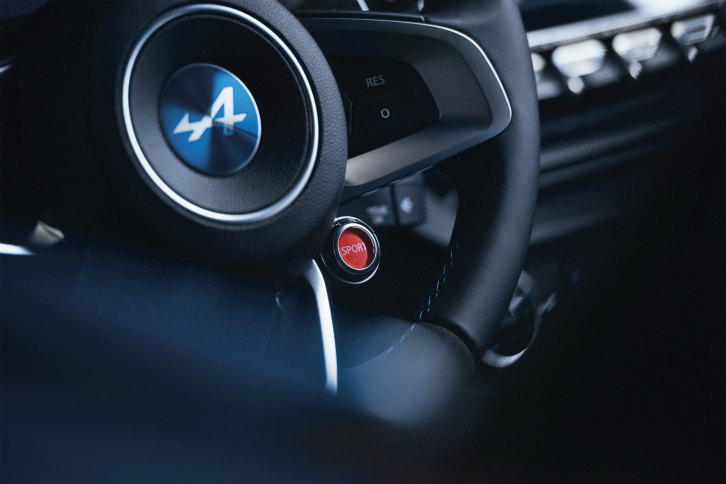 アルピーヌA110（インテリア）