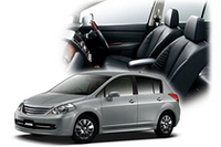 オーテック「ティーダ」の黒本革仕様を発売の画像