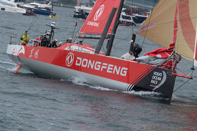Volvo ボルボ OceanRace ヨット/セイルポートディスプレイ モデル Volvo ボルボ OceanRace ヨット/セイルポートディスプレイ モデル