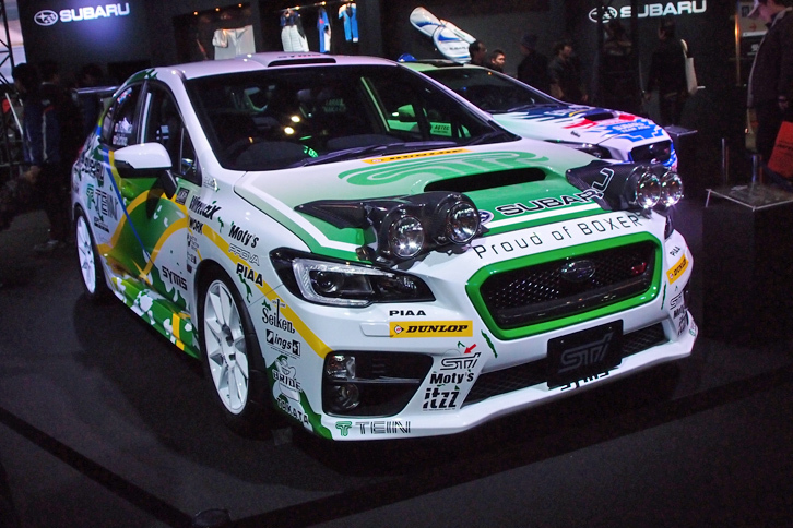 WRX STI 全日本ラリー参戦予定車（鎌田選手モデル）