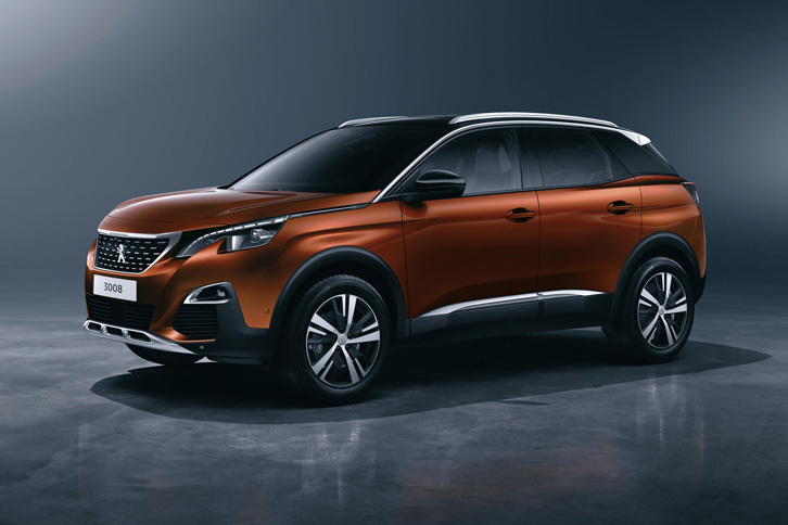 新型「プジョー3008」