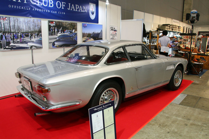 MASERATI CLUB OF JAPANのブース
