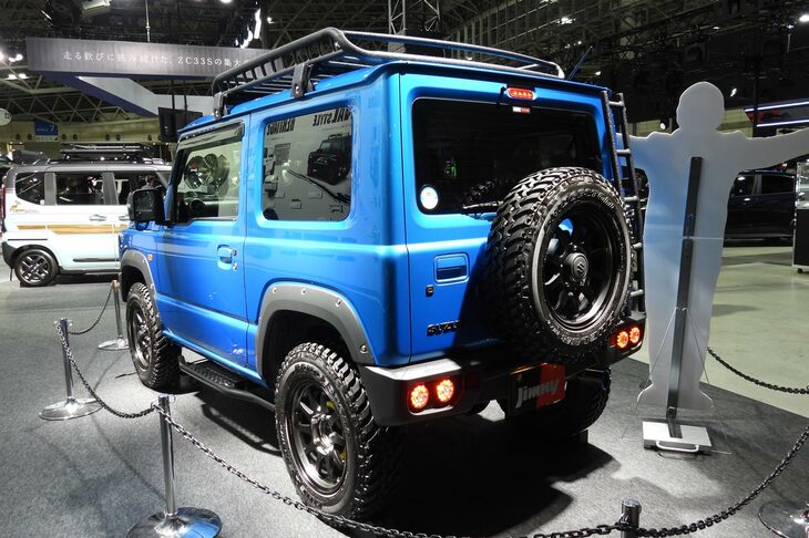 トヨタ自動車の会長である豊田章男氏の「スズキ・ジムニー」。