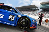 「アウディR8 LMS」に装着された「ピレリPゼロDHD2」。