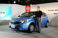 燃費自慢の新型「日産ノート」デビュー