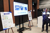 なにげに「ここがいちばん重要だったのでは？」と感じたのが、技術戦略本部と法規・認証本部の解説エリア。技術戦略本部は、世界中のマーケットから情報を収集し、それをもとに将来の技術開発戦略を立てる、非常に重要な部署なのだ。