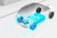 ホンダ初のEV専用プラットフォームが採用された「ホンダe」。2020年10月30日に発売される予定だ。