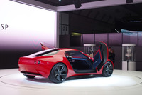 「2ローターRotary-EVシステム」を搭載するマツダのコンセプトモデル「アイコニックSP」。