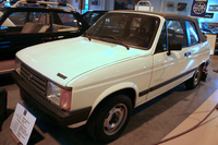 「タルボ・サンバ カブリオ」。1981年から86年に1万3061台が生産された。CAAPYのコレクションから。ちなみにサンバには「コパカバーナ」と称するコンセプトカーもあった。